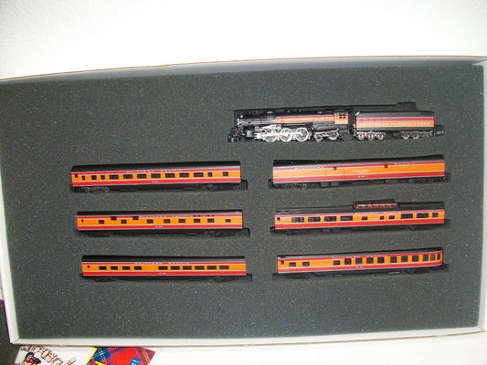 N Scale Con-Cor SouthernPacific Daylight J3a Hudson 7 Piece Steam Powered Set