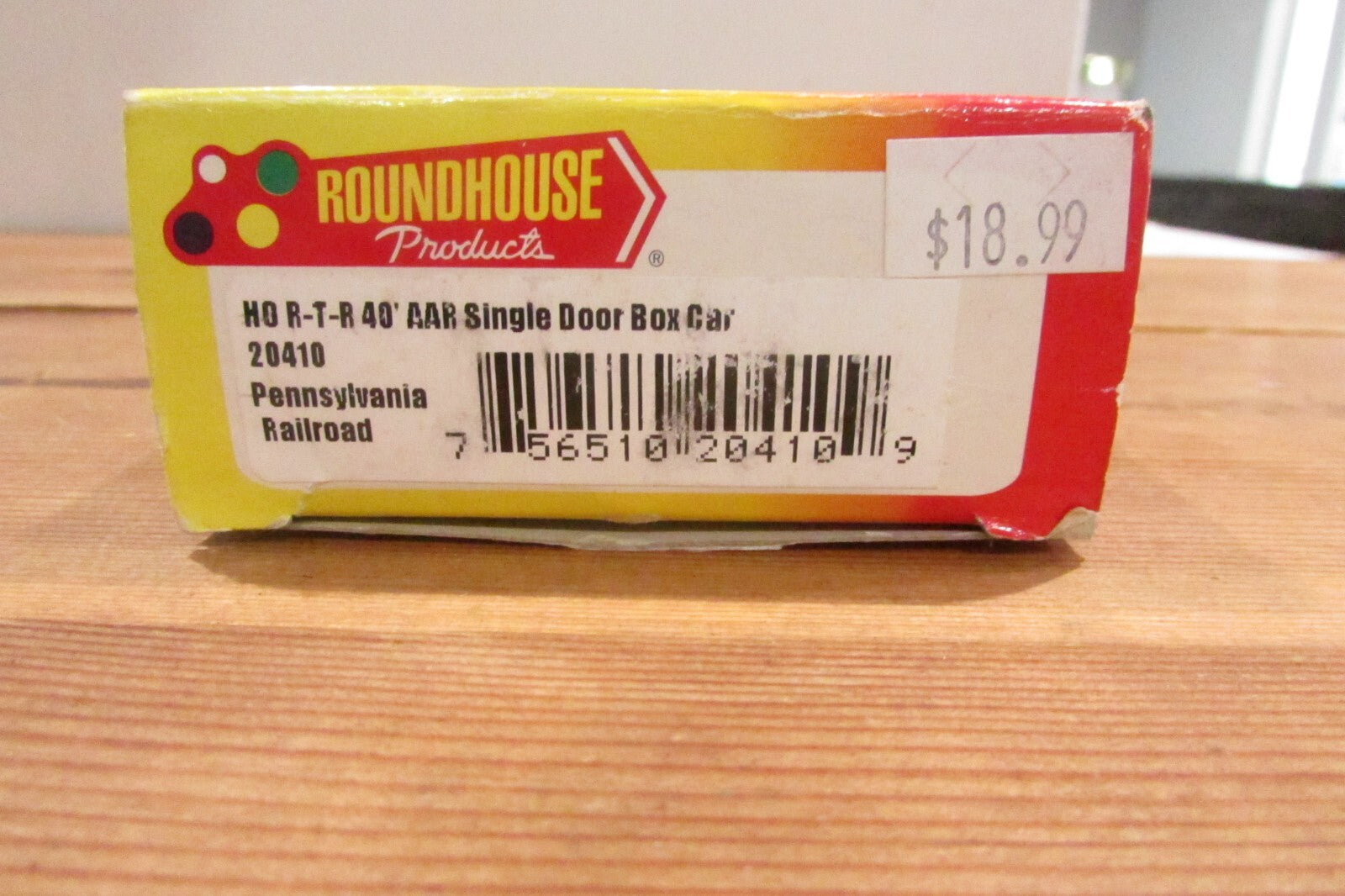 HO Scale Roundhouse 20410 40' AAR Single Door Box Car Pennsylvania RH4374
