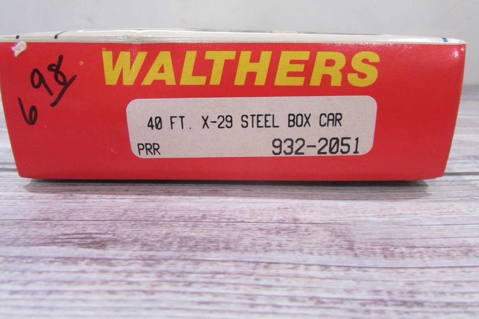 HO Scale Walthers 932-2051 40ft X-29 Steel Box Car Pennsylvania R.R Kit