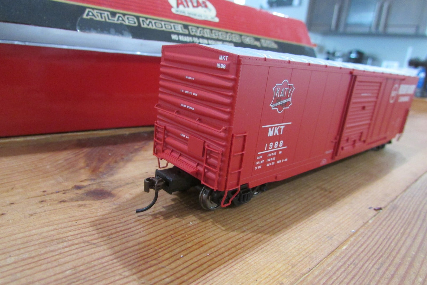 HO Scale Atlas 1334-2 50' Precision Design Box Car  A4593