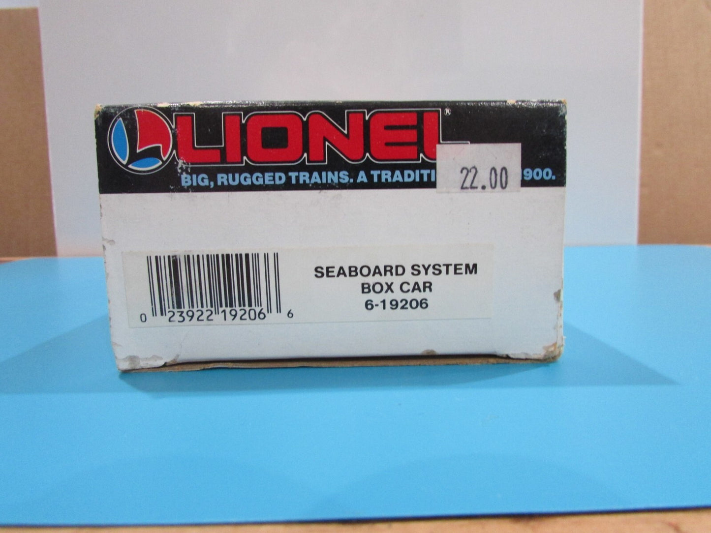 O Scale Lionel 6-19206 Seaboard System Box Car Lot#0756