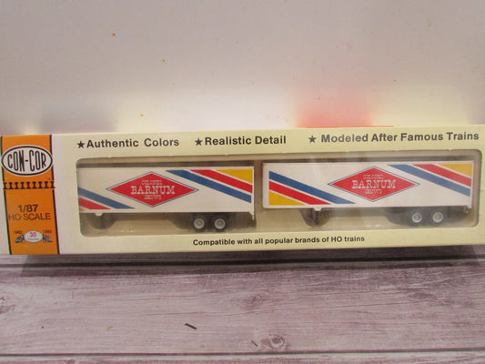 HO Scale Con-Cor 04-008147 2Pack 45ft Rivet Dry Van Trailers Lot#3112