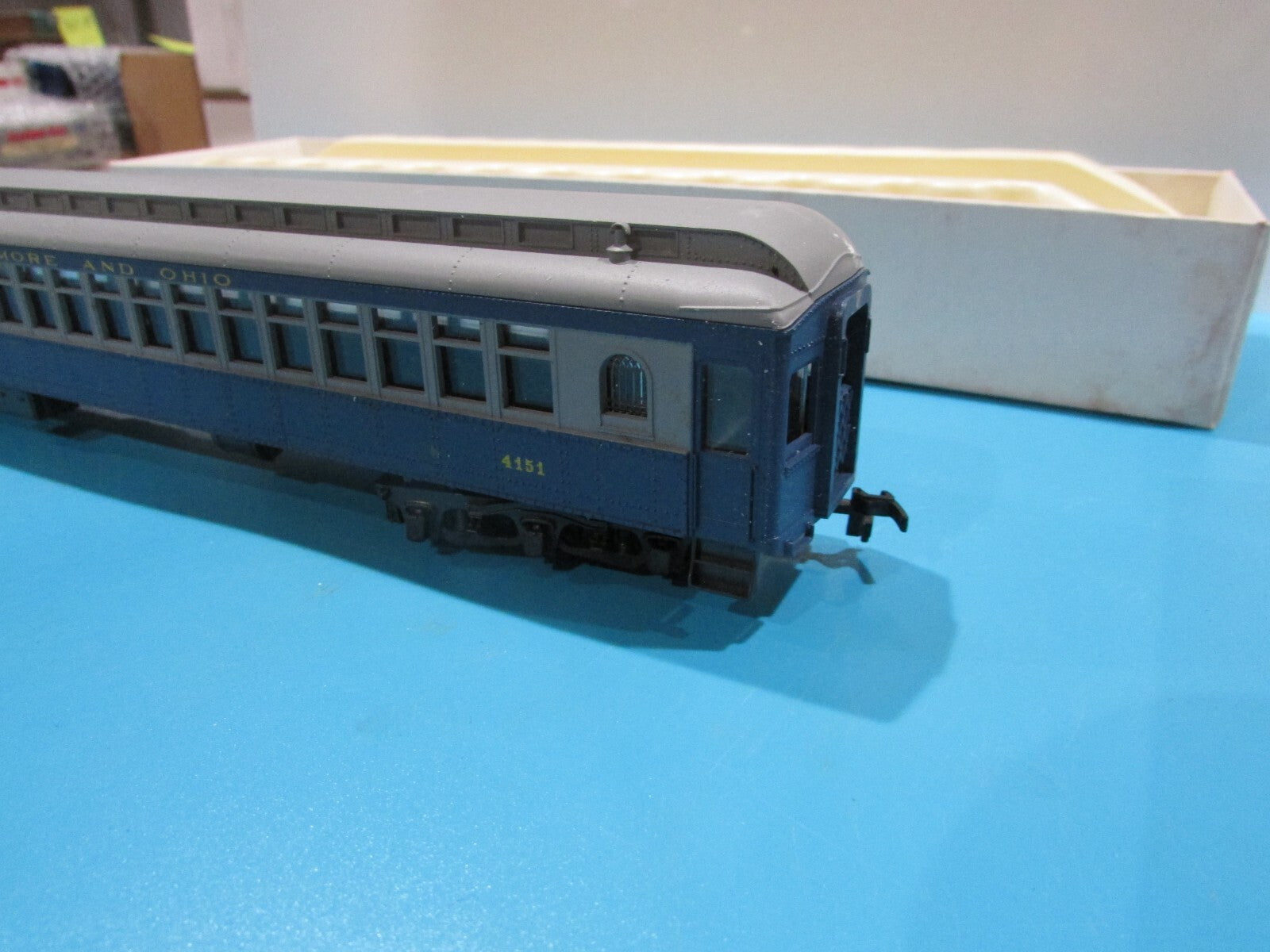 HO Scale AHM/Rivarossi 2790 Coach Baltimore & Ohio Lot#1227