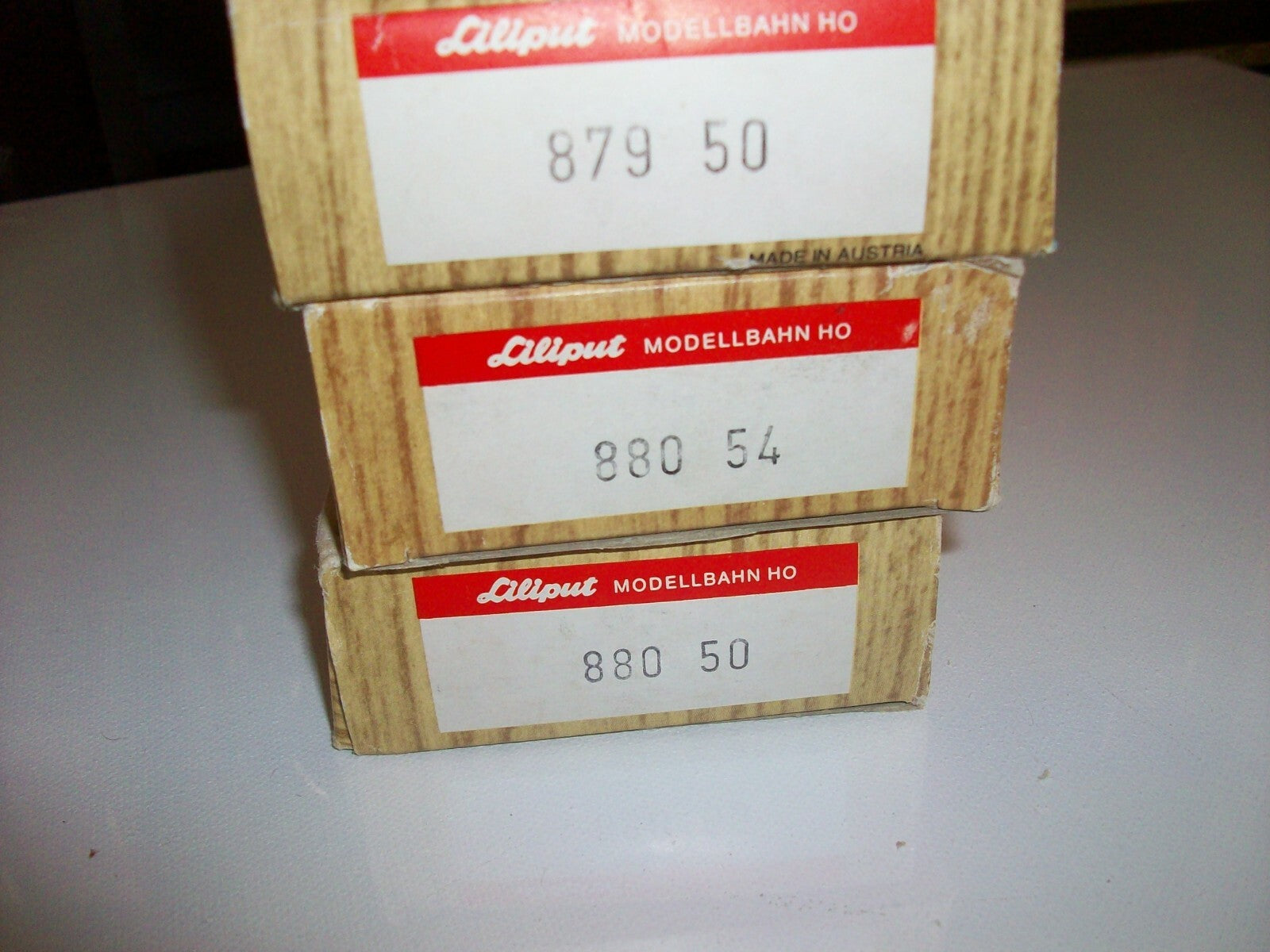 Ho Scale Liliput Assorted Passenger Cars (3) Lot#0447