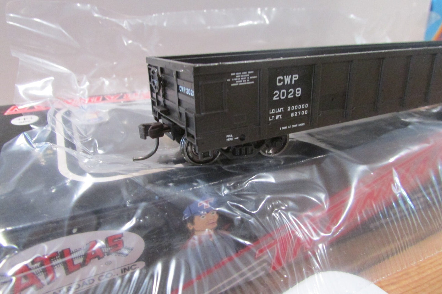 HO Scale Atlas Trainman 20-006-858 52' Evans Gondola  A4905