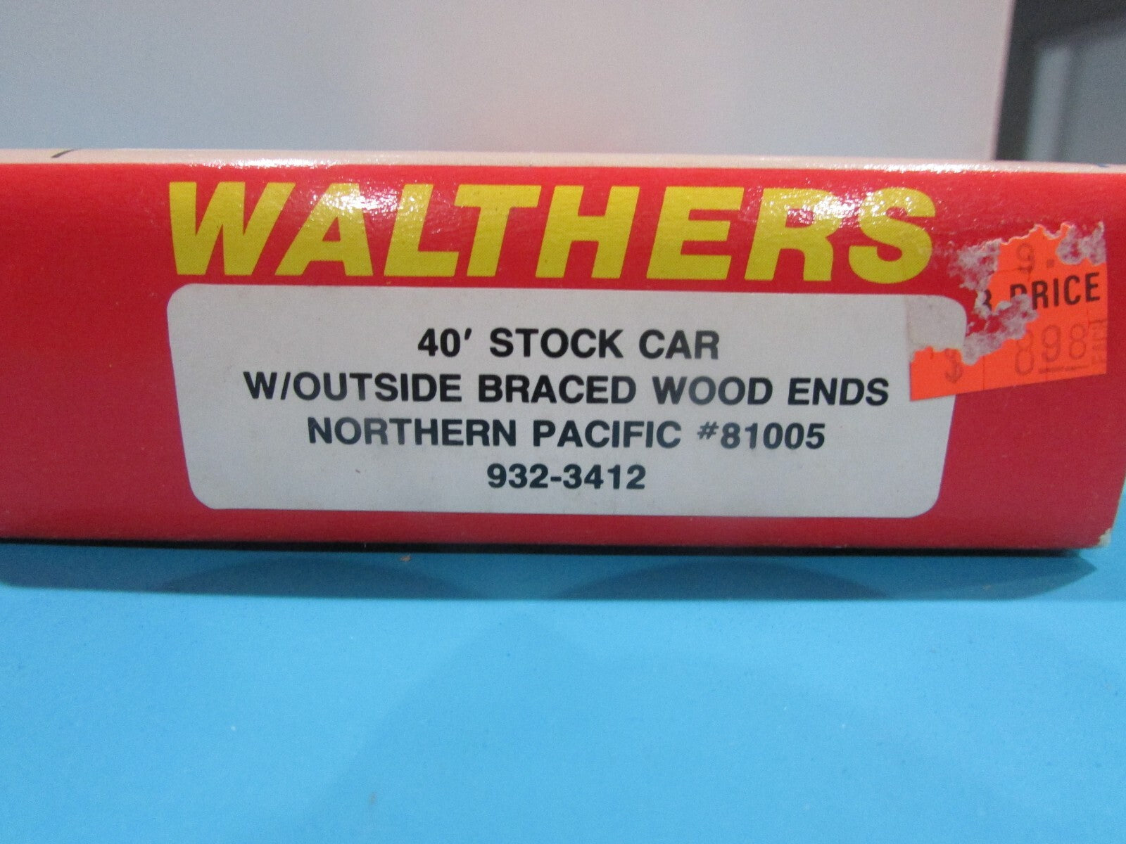 HO Scale Walthers  932-3412 40' Stock Car Kit Northern Pacific#81005