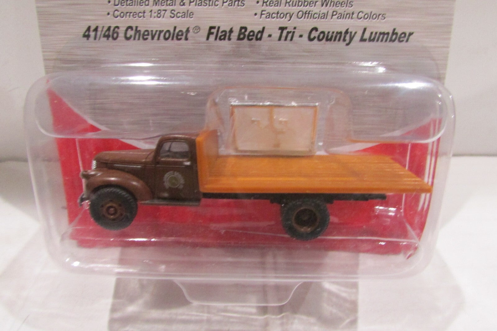Ho Scale/1:87 Scale  Classic Metal Work 30296 41/46 Chevrolet Flat Bet- Tri