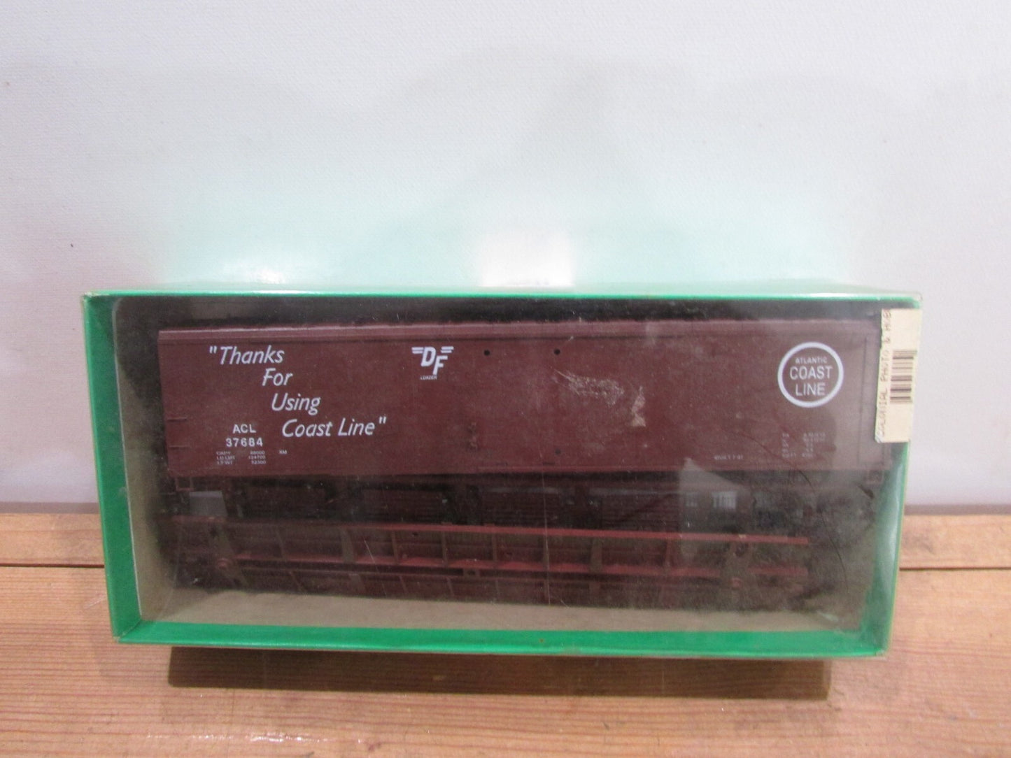 Ho Scale Bowser 3-1510 50' Single Door Box Car Kit Atlantic Coast Line