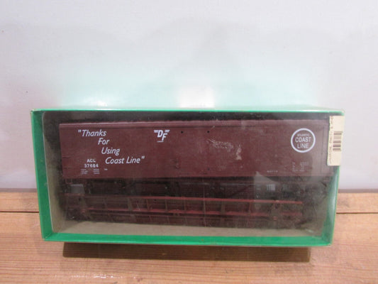 Ho Scale Bowser 3-1510 50' Single Door Box Car Kit Atlantic Coast Line