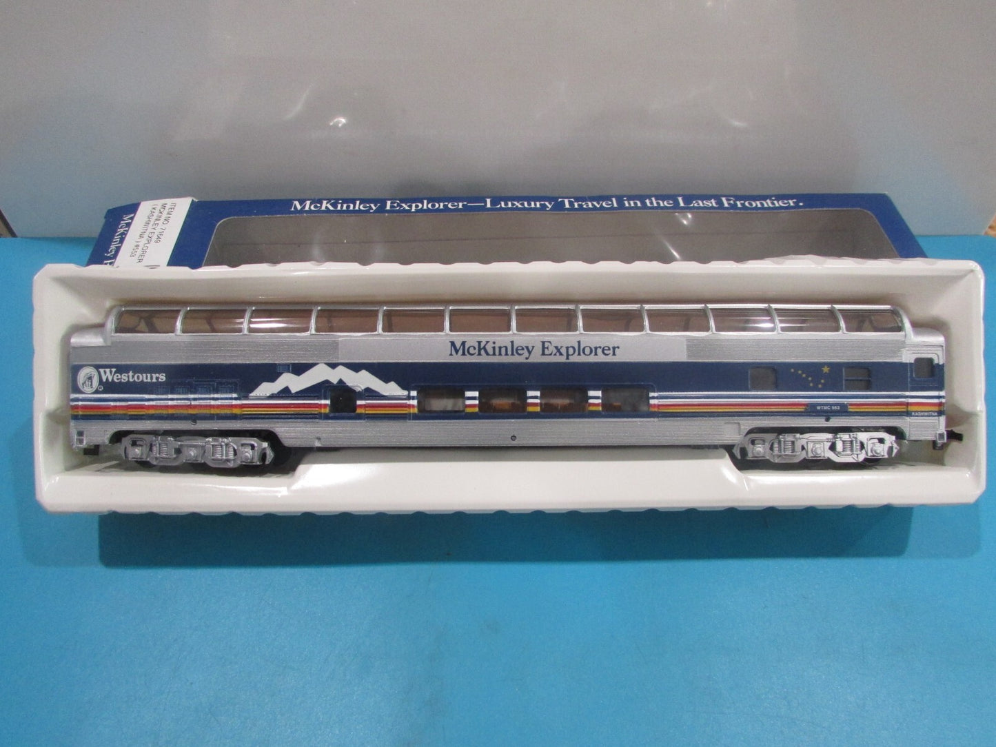 HO Scale Bachmann 71649 Mckinley Explorer Kashwitna #553 Lot#2119