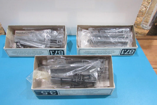 HO Scale (3)Tichy Train Group Undecorated Freight Car Kits Lot#2465
