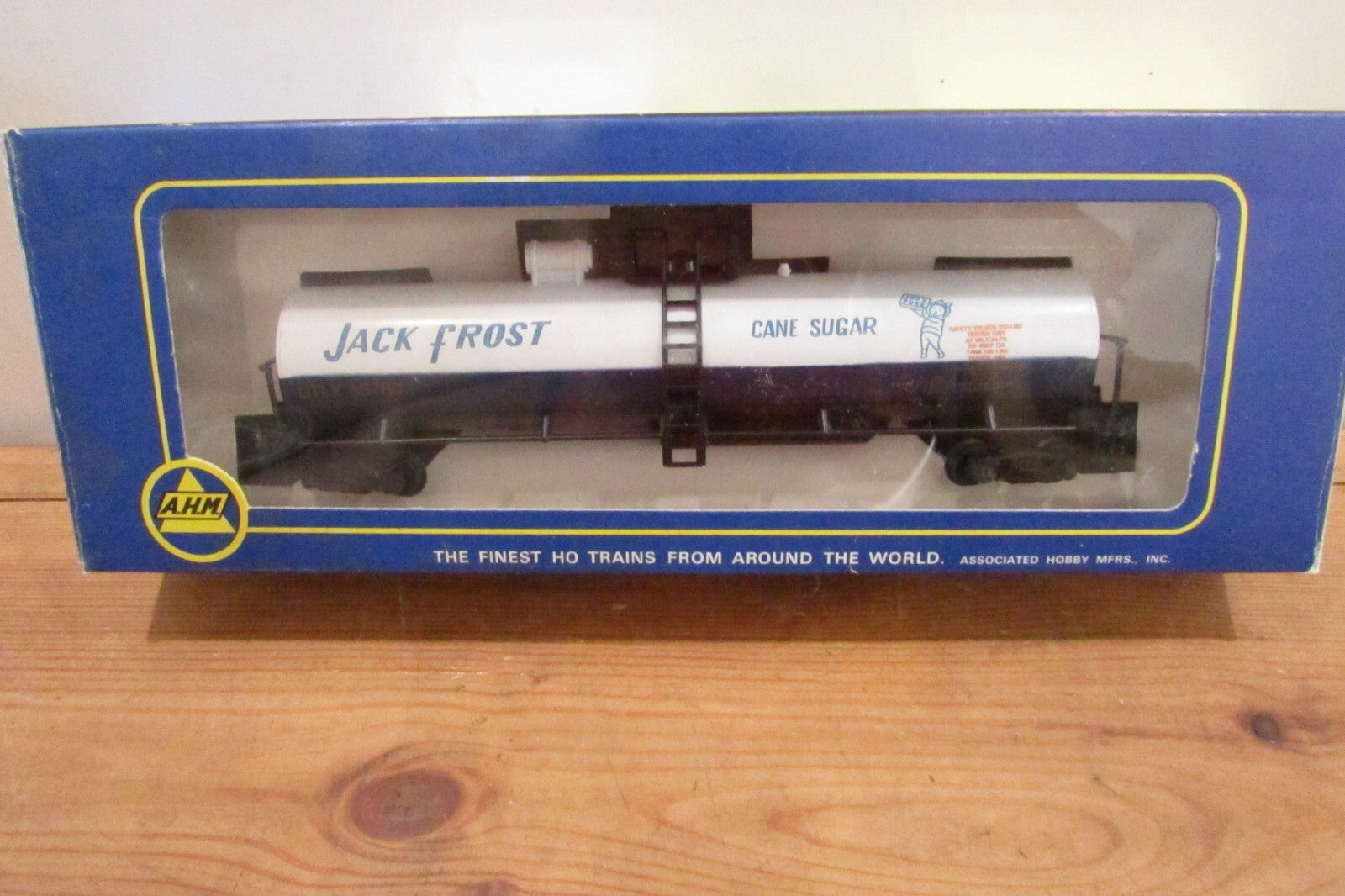 HO Scale AHM 5297F Tank Car "Jack FrosT" Cane Sugar