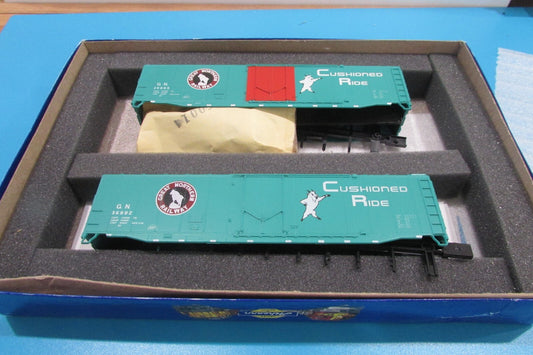 HO Scale Athearn 2317 50ft PD Box Cars Set Great Northern Lot#0668