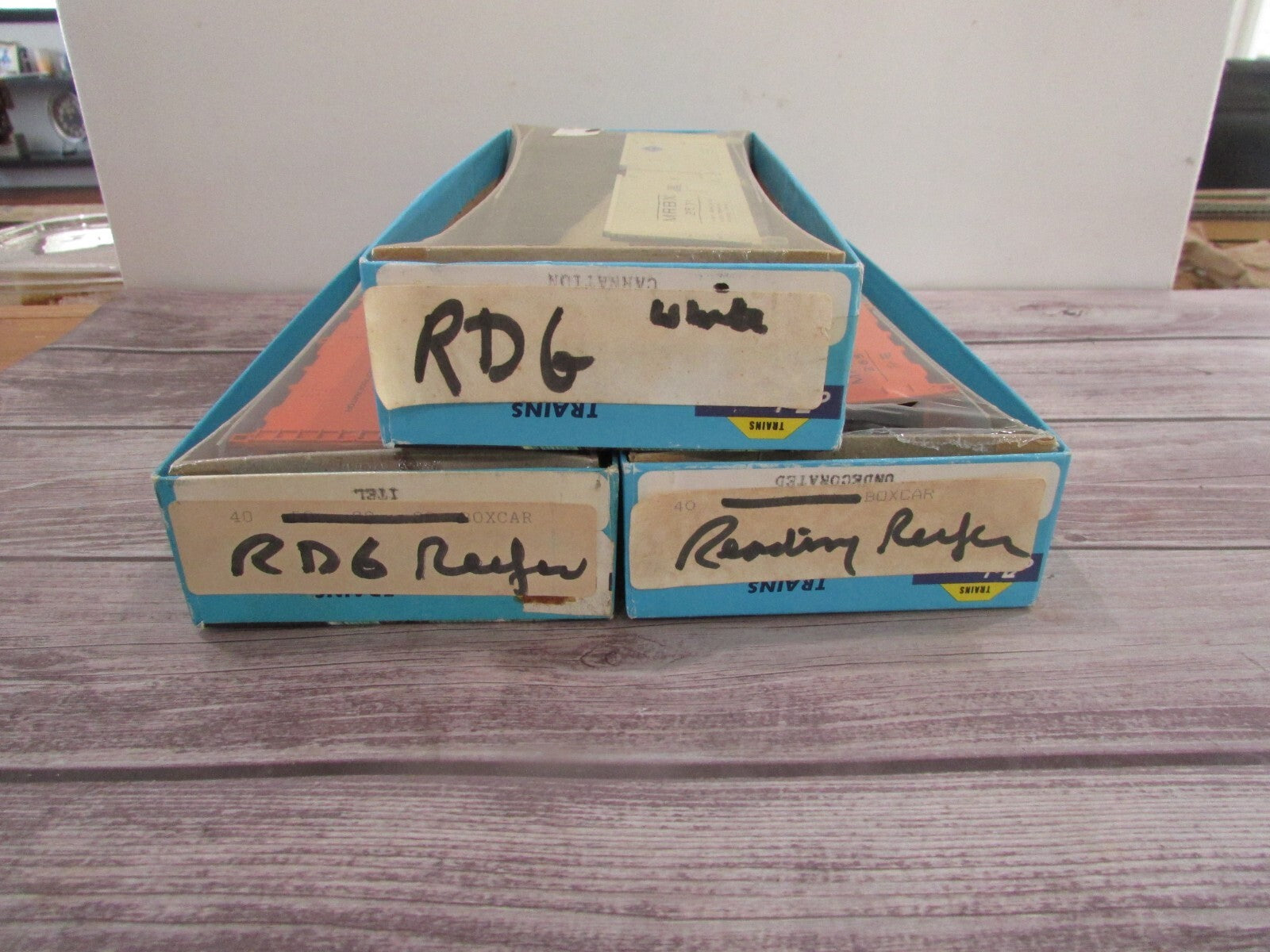 HO Scale Athearn Custom Painted Reading Lines MRBX Kits Lot#3187