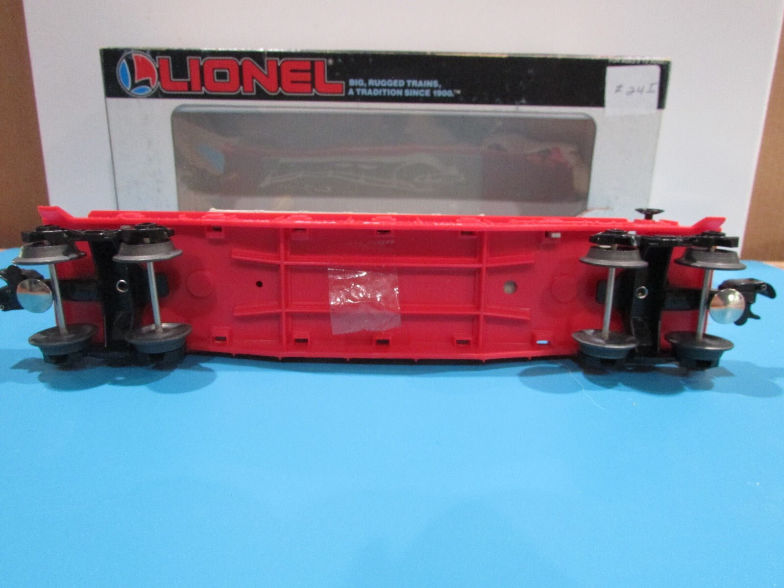 O SCALE Lionel 6-16618 Santa Fe Track Maintenance Car Lot#0762