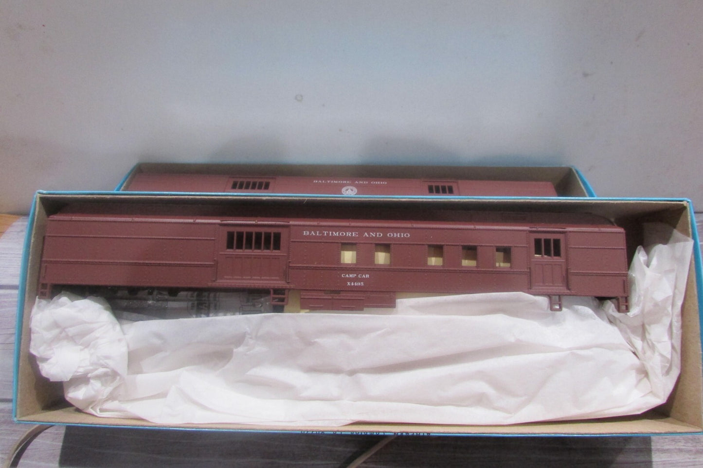 HO Scale Athearn 1141 Baggage &1151 RPO Work Train B&O  Cars Kit Lot#3032