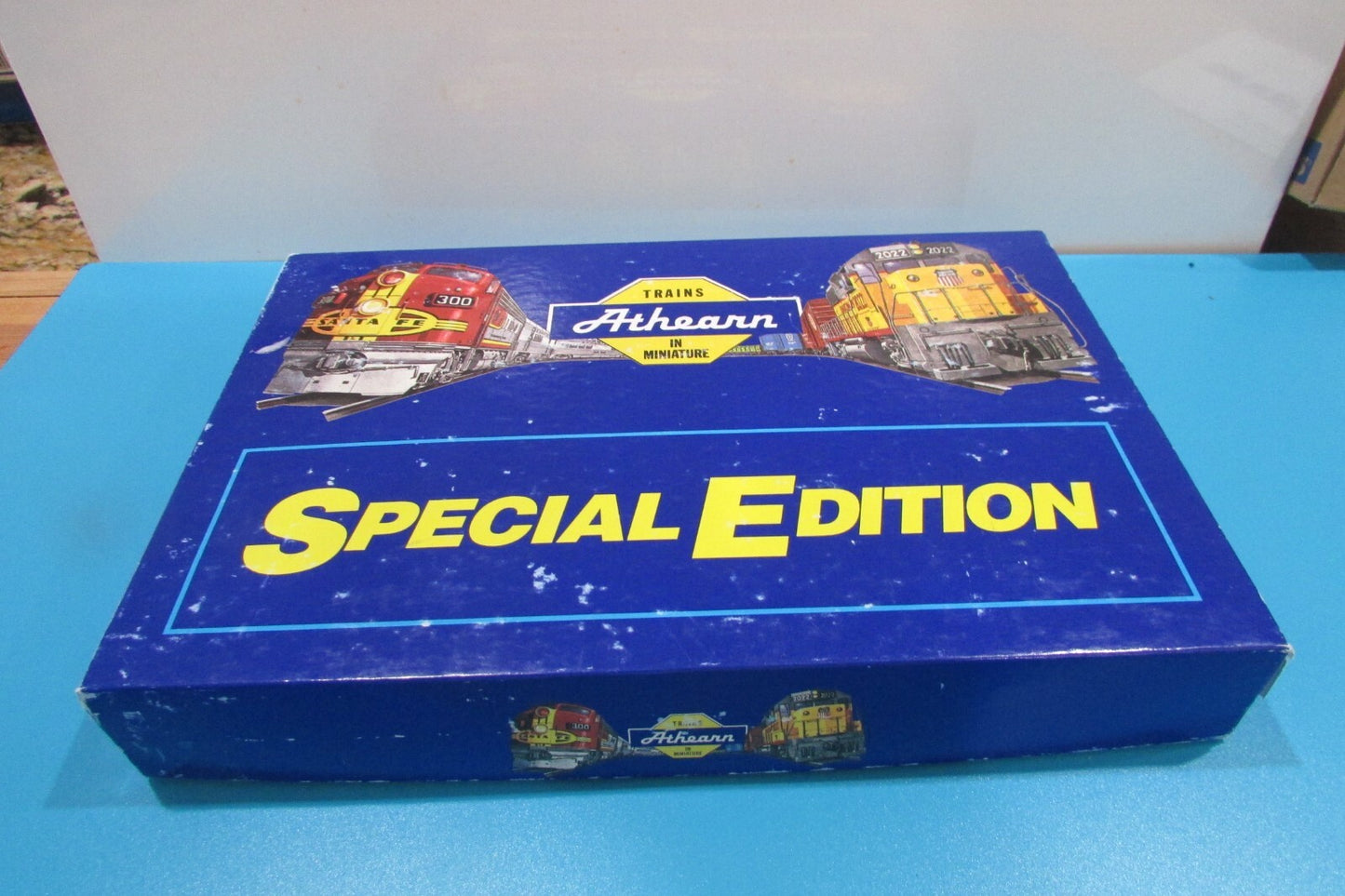 HO Scale Athearn 2306 50ft DD Box Cars Set Santa Fe Lot#0667