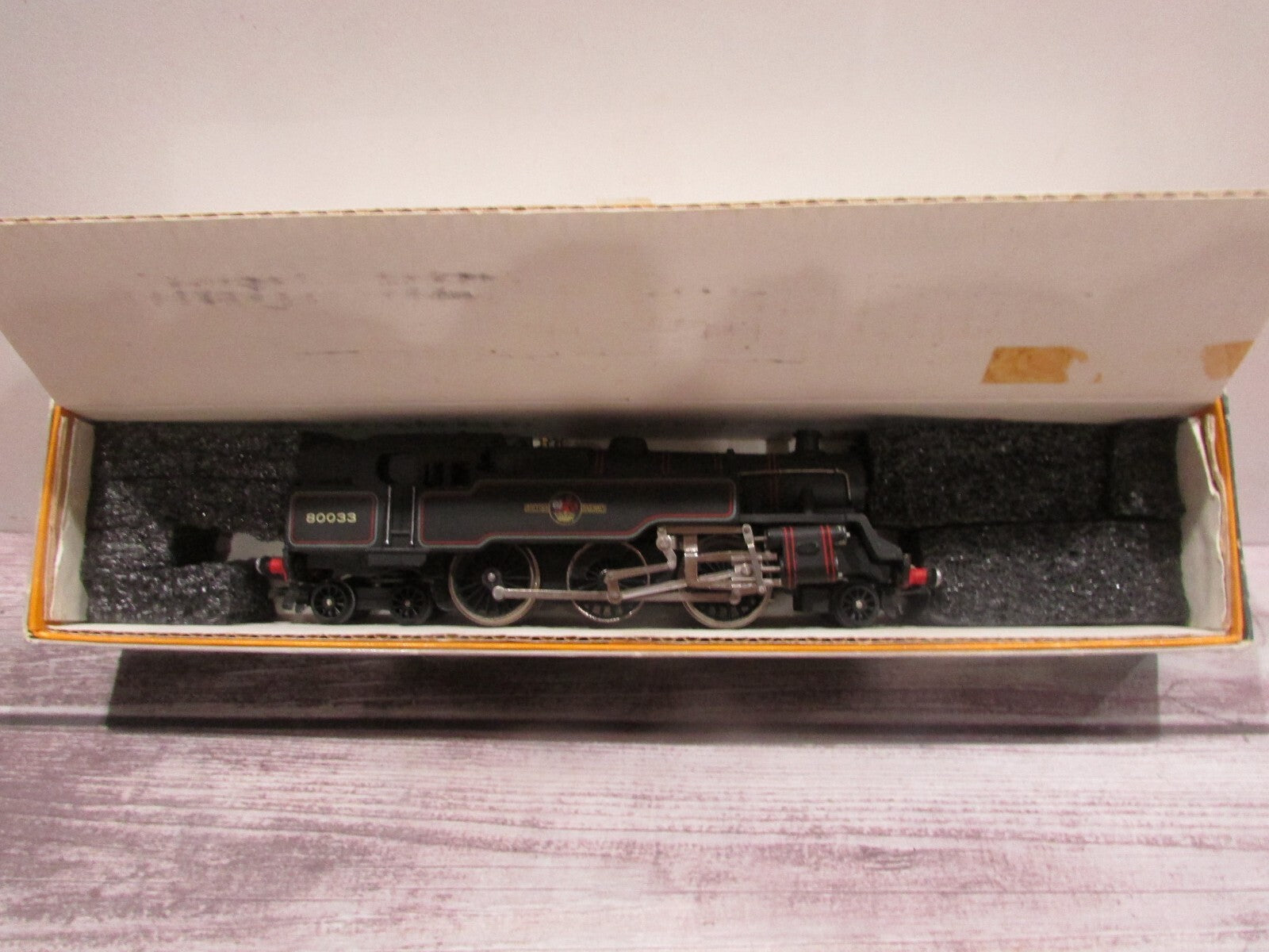 OO/HO Scale Wrenn Railway 2218A 2-6-4 BR Standar Tank Locomotive #80033 Lot#3191