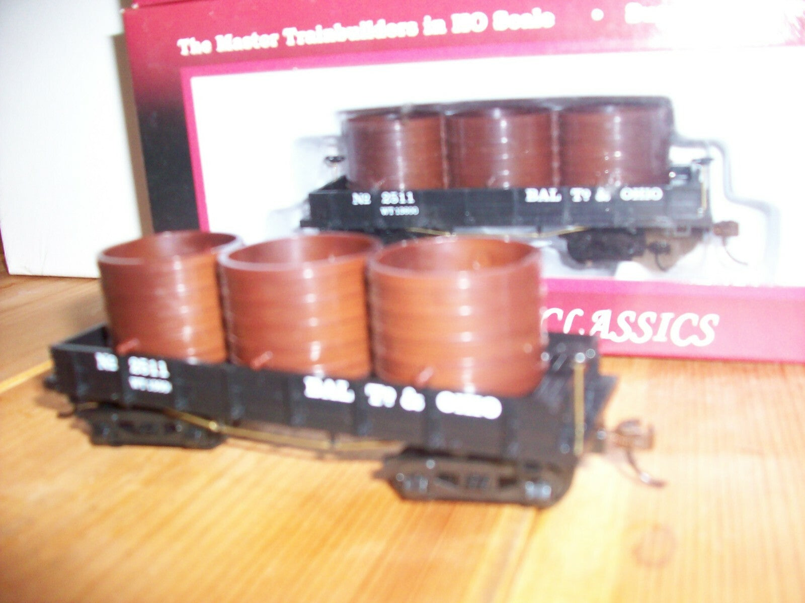 HO Scale Mantua 723025 1860 Water Cars "B&O"