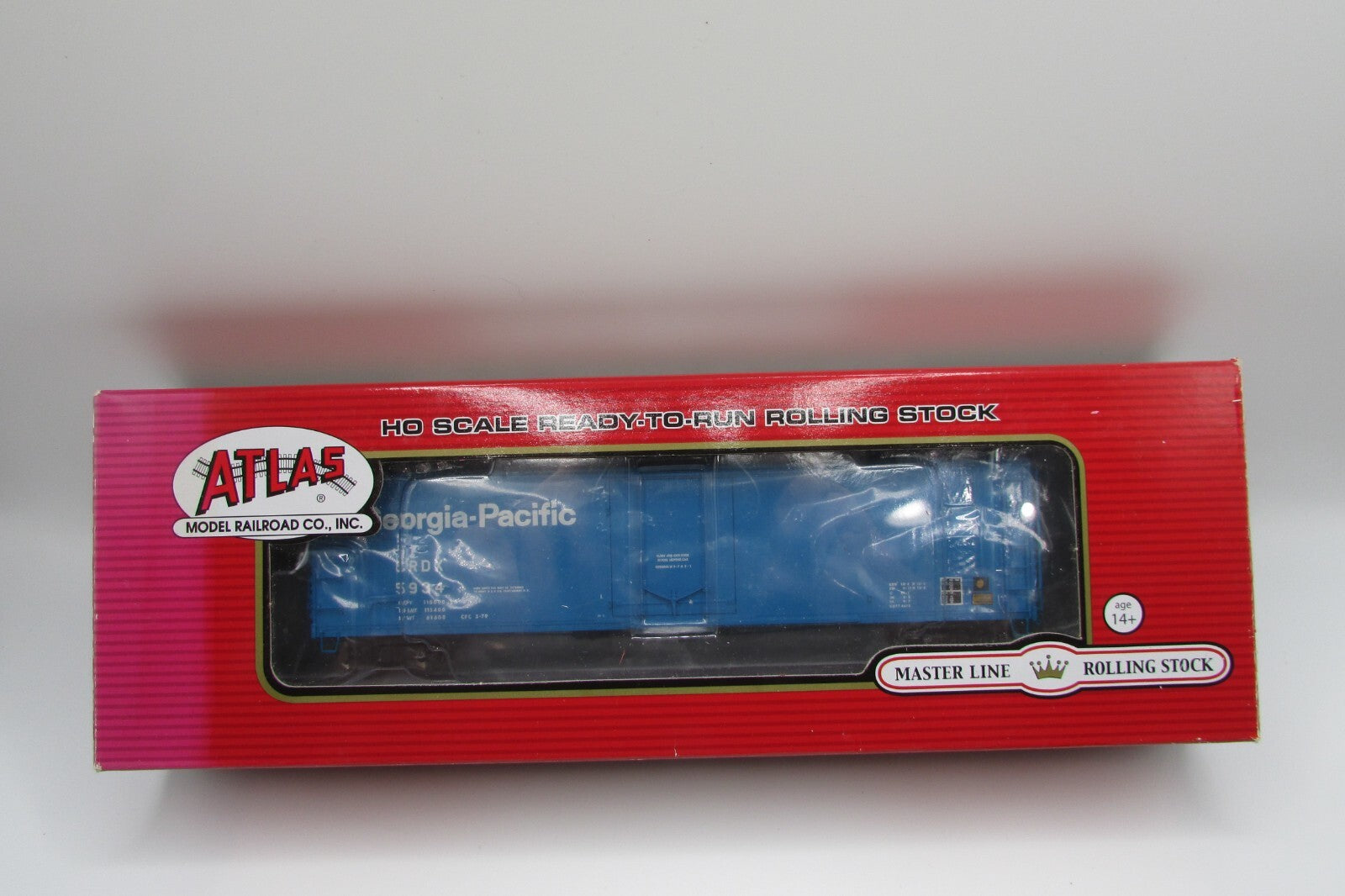 HO Scale Atlas 20-004-645 50' Plug Door Box Car  A4668
