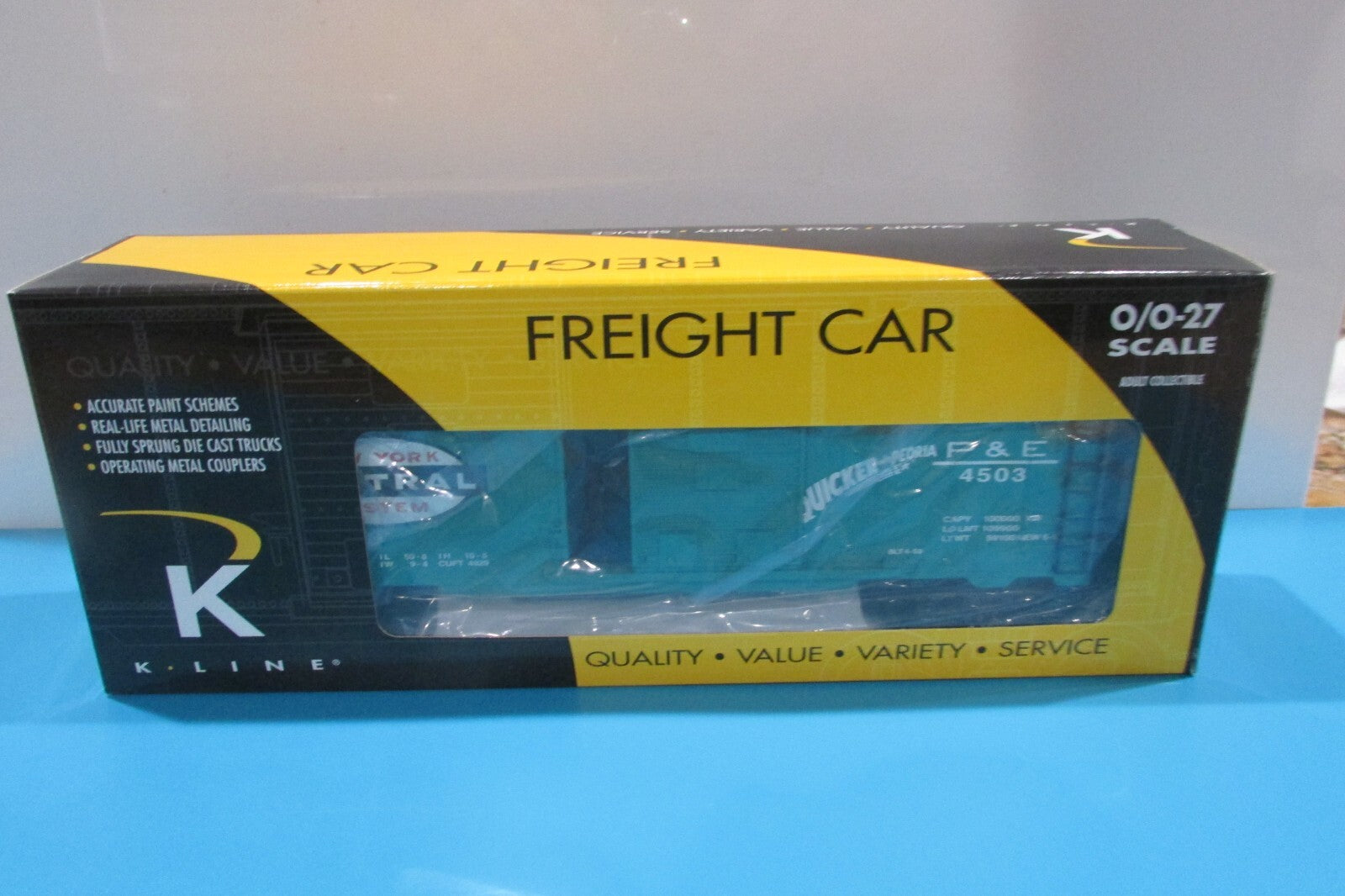 O Scale K-Line K-90017 NYC BoxCar Lot#0680