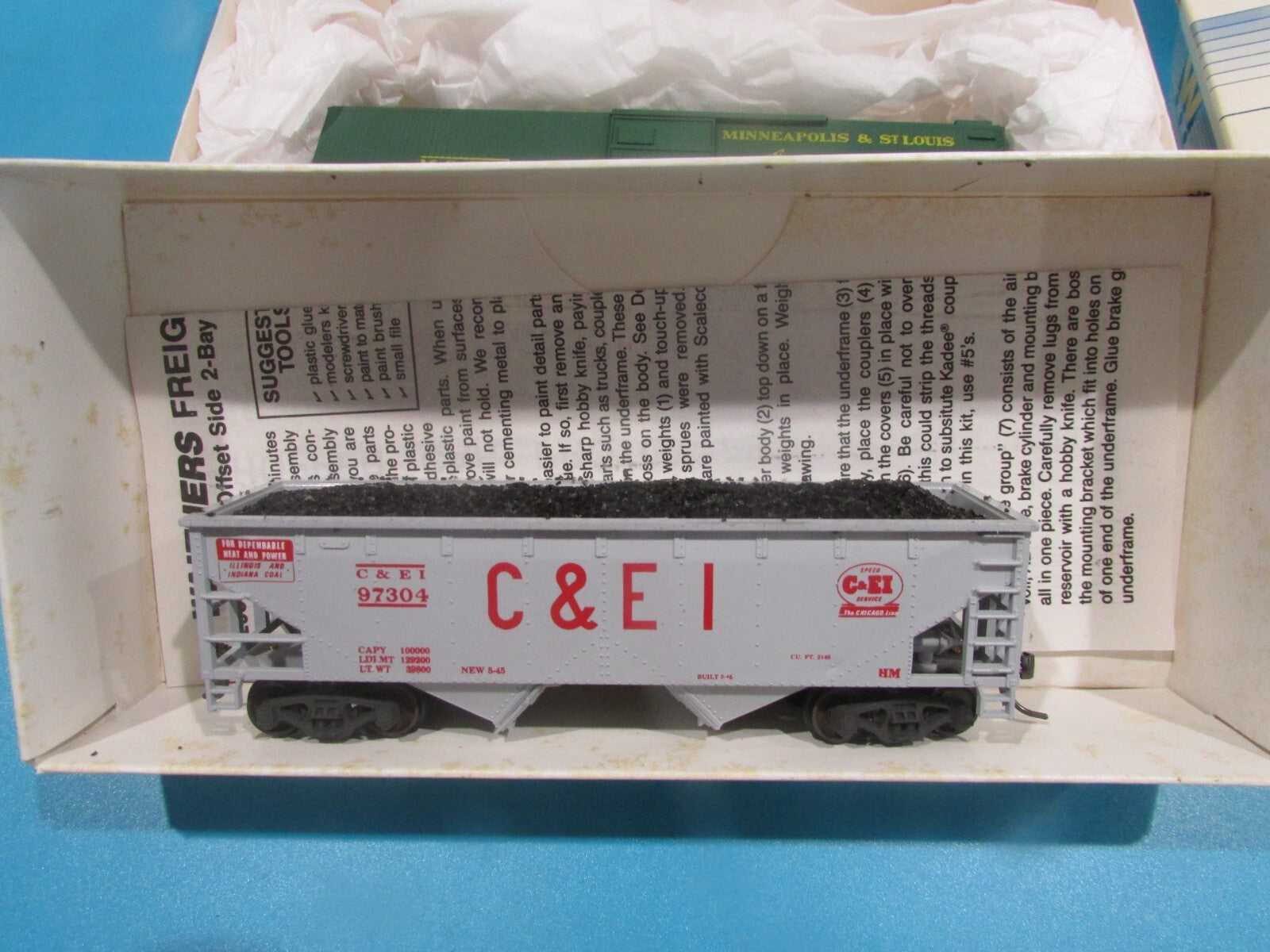 HO Scale Walthers (6 )Assorted Freight Cars Lot#2030