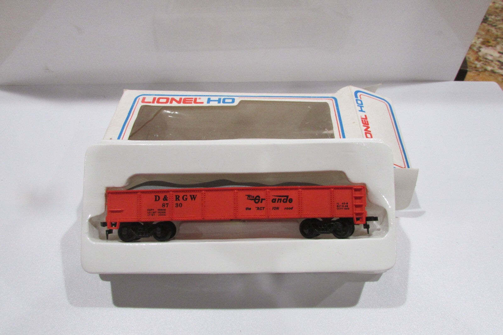 HO Scale Lionel Rio Grande D&RGW Car#8730 Lot#0376