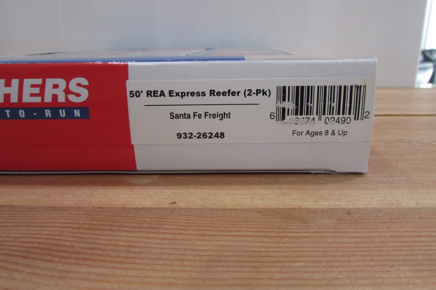 HO Scale Walthers 932-26248 50' REA Express Reefer Santa Fe (2pack) Lot# 0019
