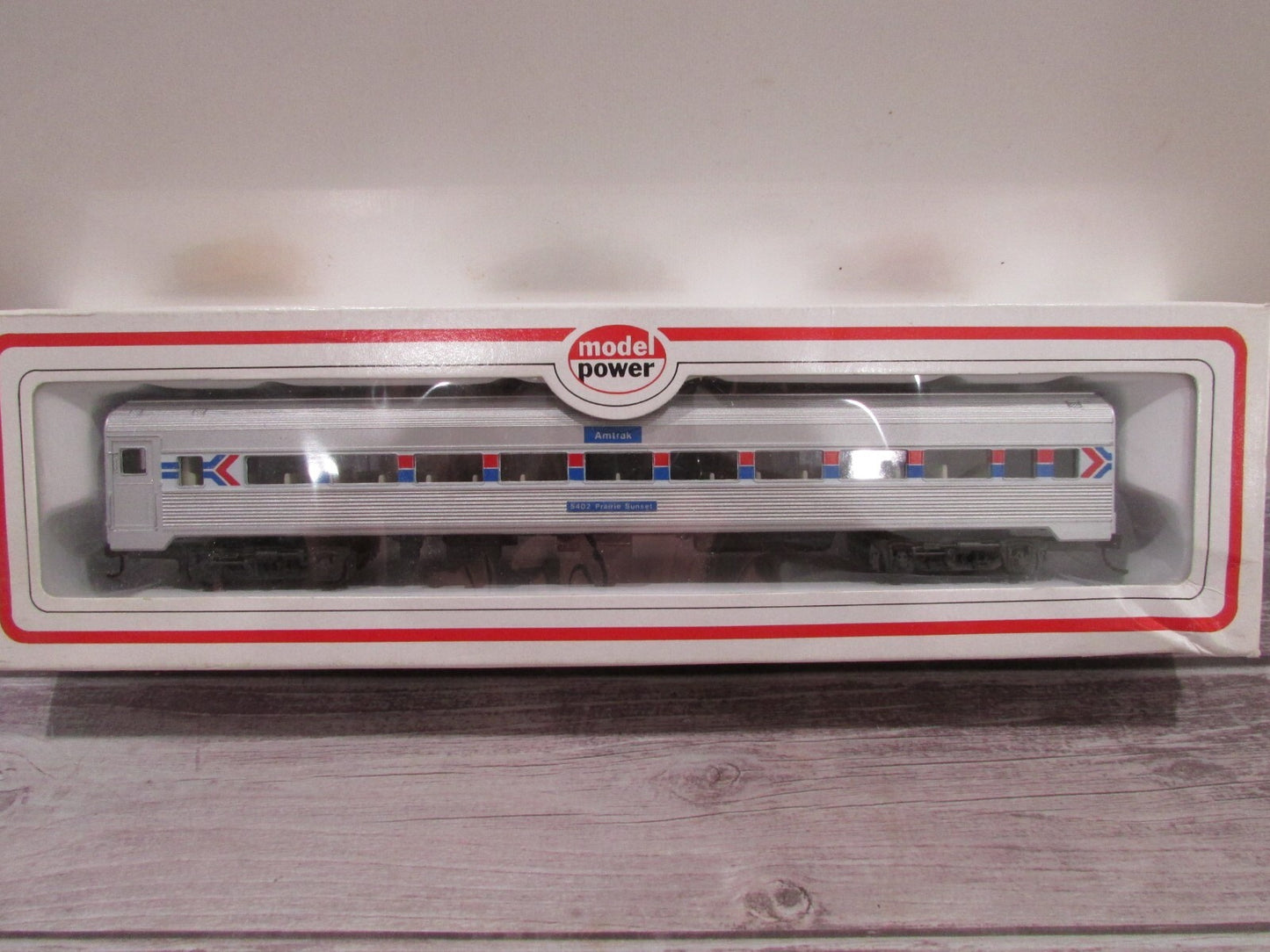 HO Scale Model Power Item#8800 Amtrak Budd Coach Car Lot#3949