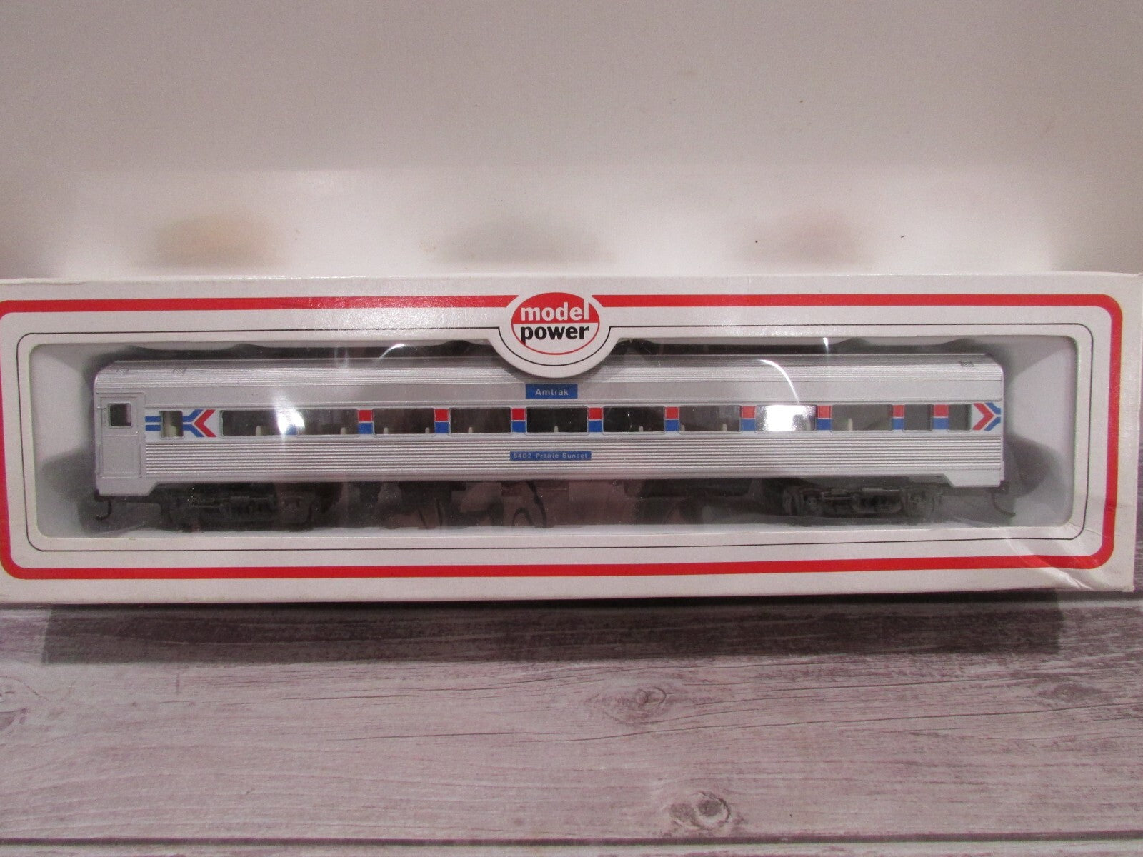 HO Scale Model Power Item#8800 Amtrak Budd Coach Car Lot#3949