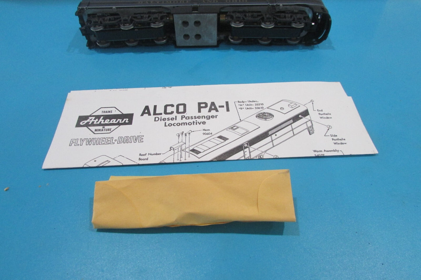 Ho Scale Athearn Alco PA-1 Locomotive Powered Baltimore & Ohio Lot#2701