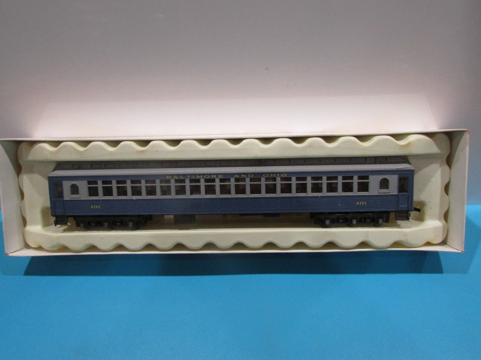 HO Scale AHM/Rivarossi 2790 Coach Baltimore & Ohio Lot#1227