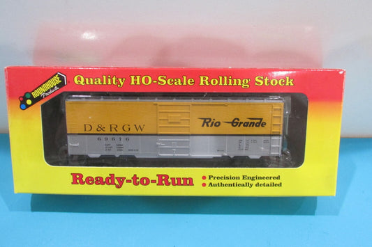 HO Scale Roundhouse  20504 R-T-R 40' AAR Single Door Box Car D & R GW RH4371