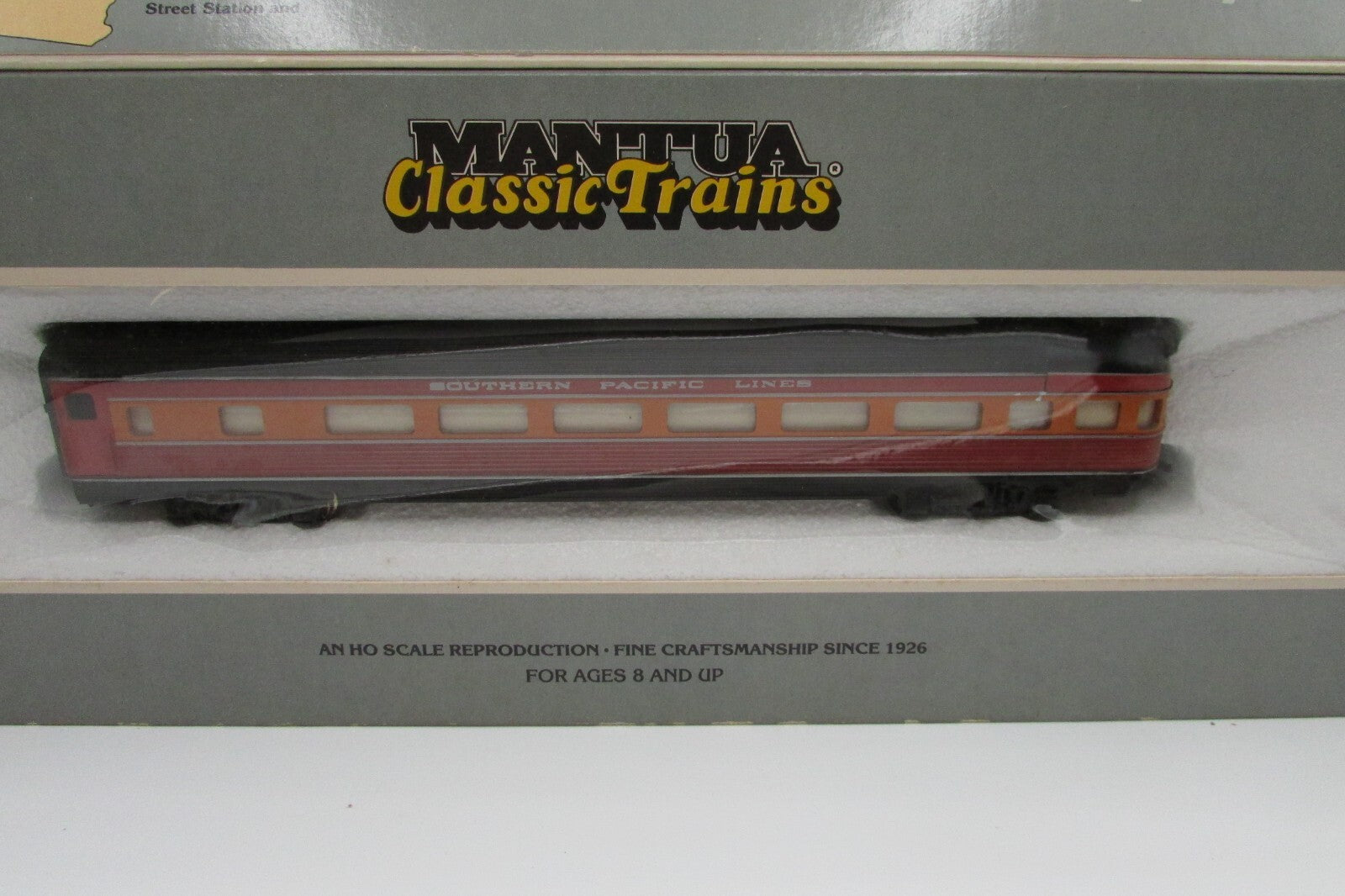 Ho Scale Mantua Classic Trains (7) Passenger Car Southern Pacific Lot#4694