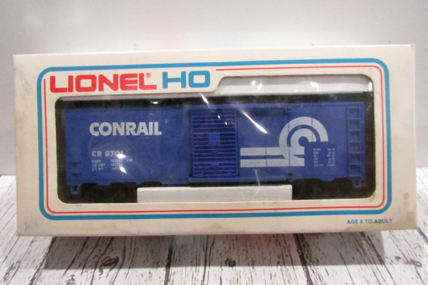 HO Scale Lionel 5-8701 Conrail Box Car CR 8701 L4388