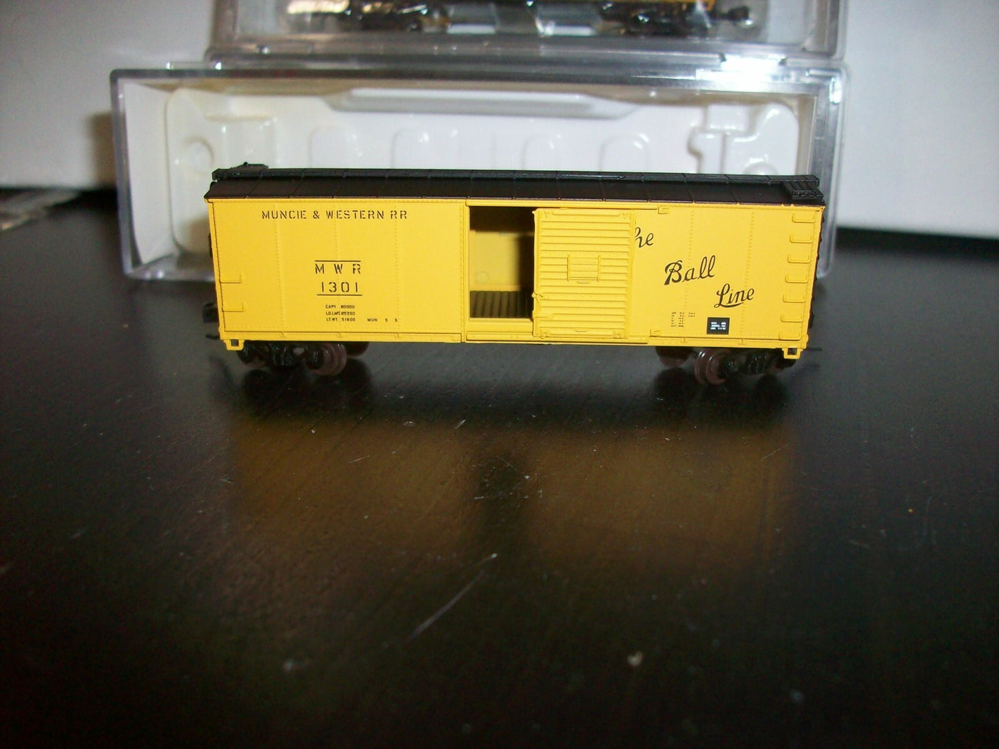 N Scale Atlas N11 USRA Steel Rebuilt Box Car Muncie & Western(4 Cars)
