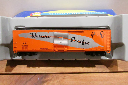 HO Scale Athearn 7072 Western Pacific 50' Single Door Boxcar #3019