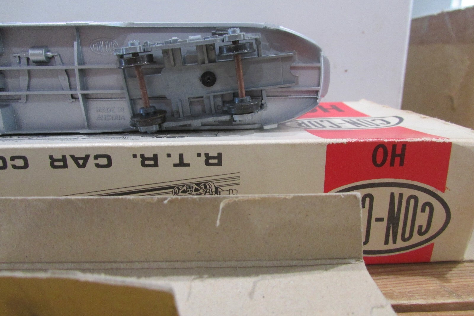 HO Scale Con-Cor Pennsylvania Observation Passenger Car Lot#3784