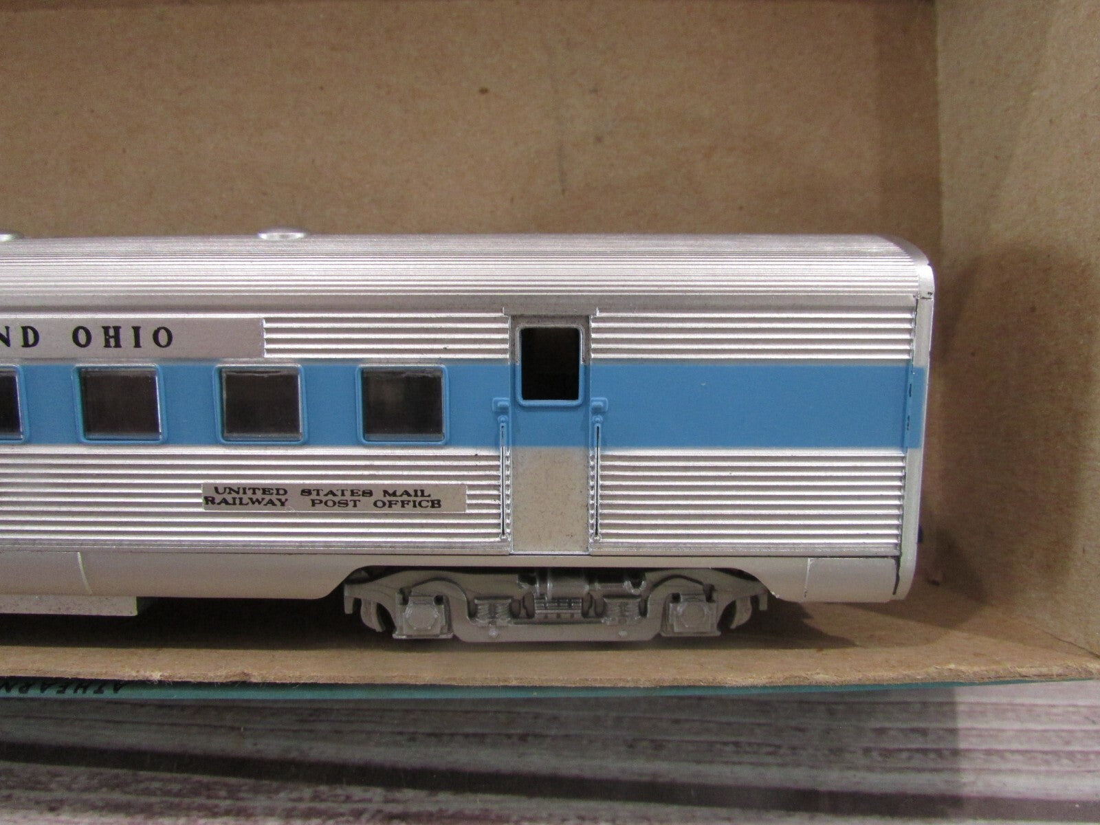 HO Scale Athearn (2) Baltimore & Ohio Passenger Cars Lot#3199
