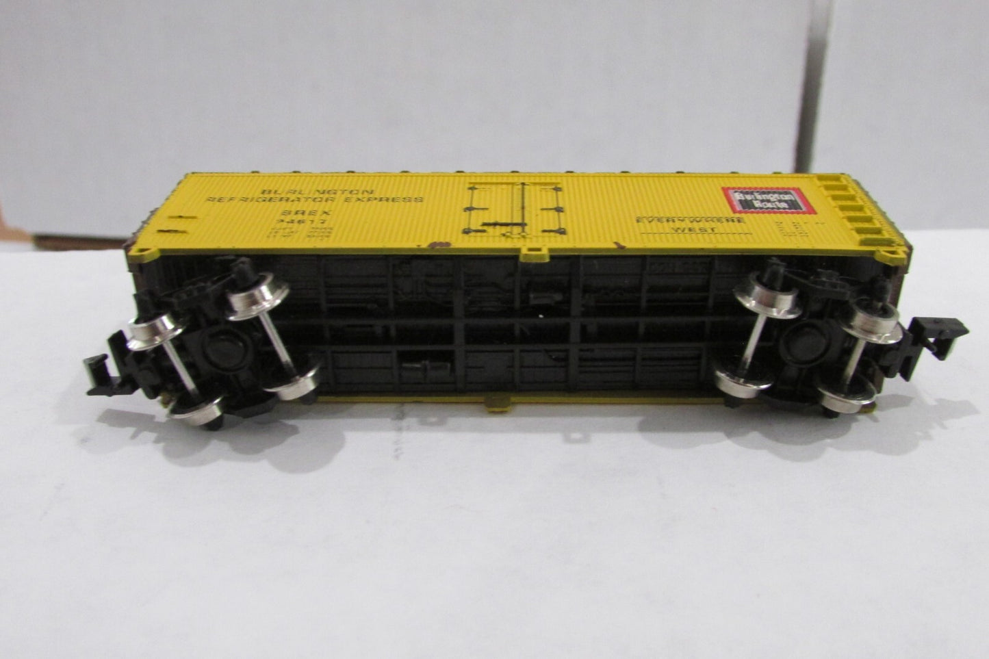 N Scale Con-Cor/BLW 1023 CB&Q Everywhere West 40' Woodside Reefer