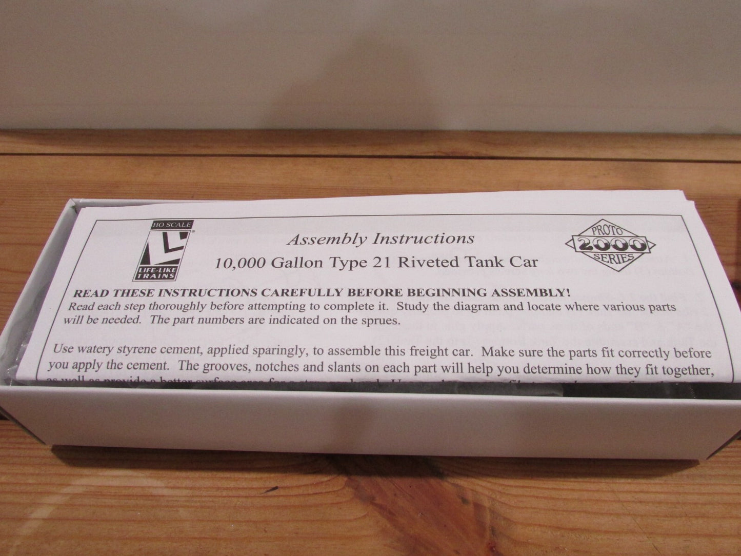 Ho Scale Proto 2000 #23135 10,000 Gallon Type 21 Tank Car Kit "BEPX" Lot#1134