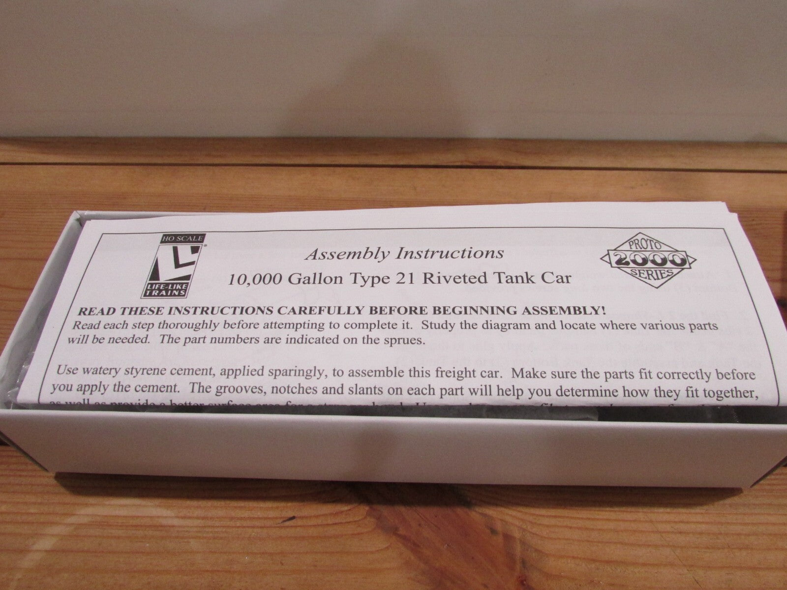 Ho Scale Proto 2000 #23135 10,000 Gallon Type 21 Tank Car Kit "BEPX" Lot#1134