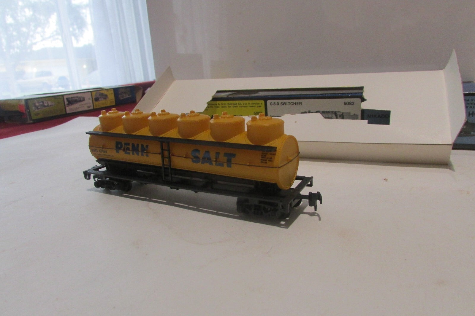 HO Scale Ahm Tank Car  "Penn Salt" Lot#0416