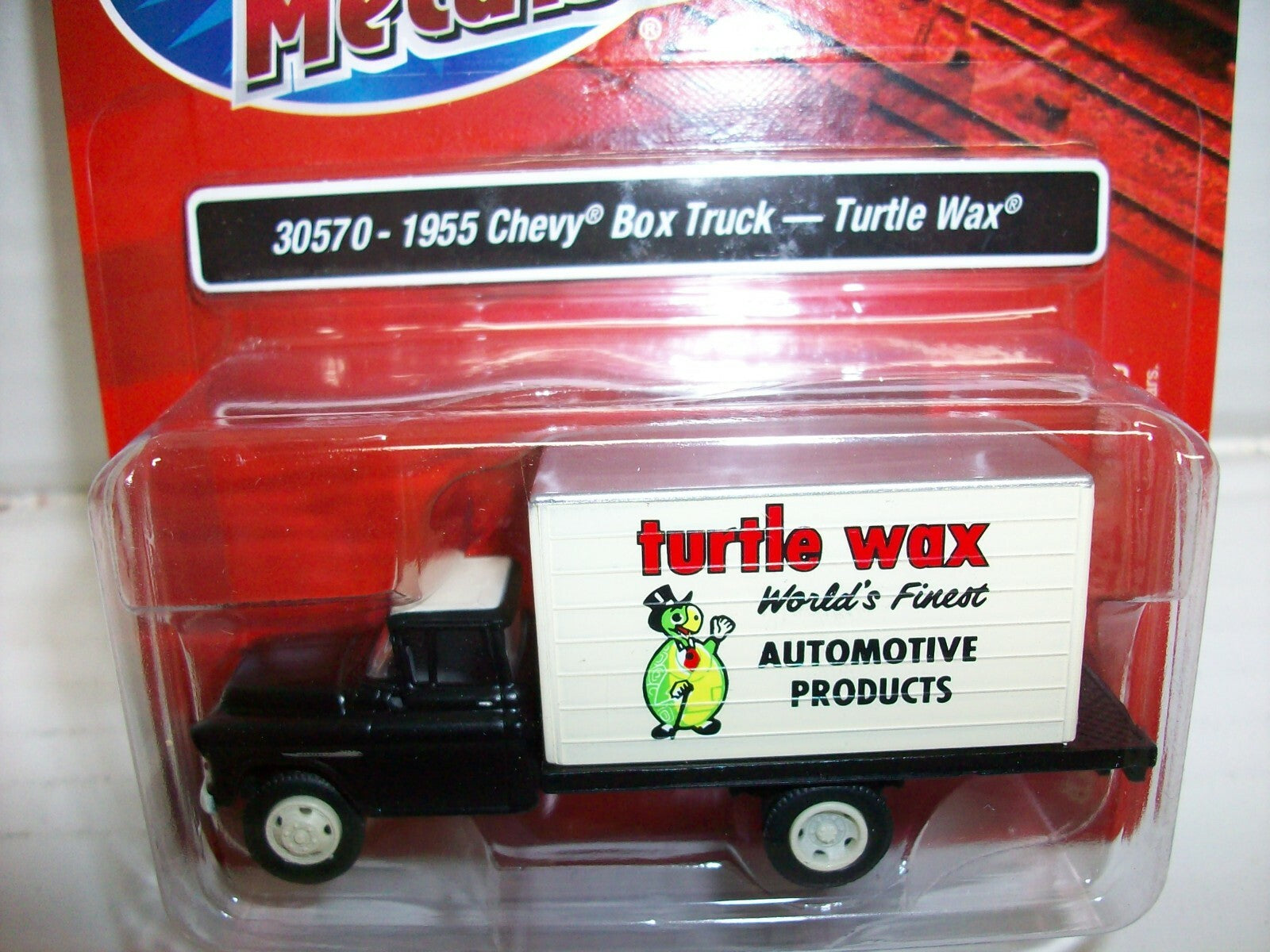 HO Classic Metal Works #30570 1955 Chevrolet Box-Body Delivery Truck-Turtle Wax