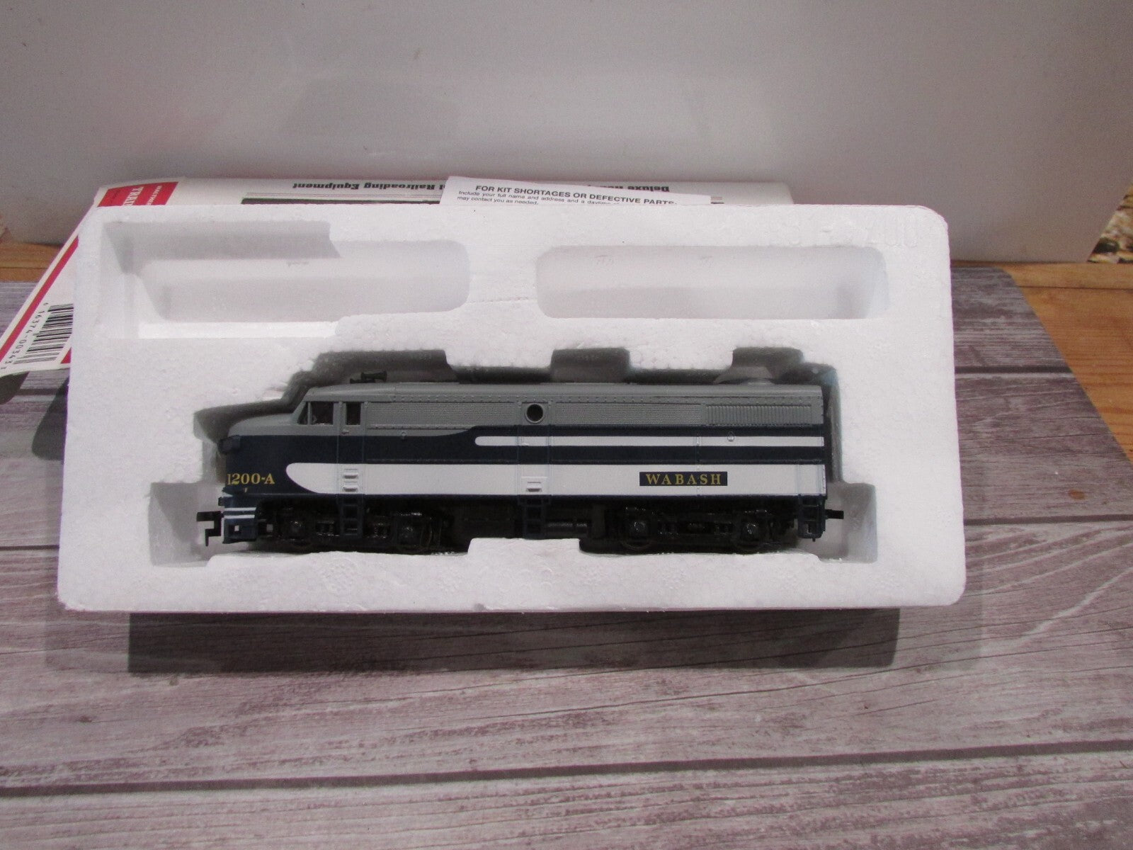 Ho Scale Walthers 931-219  Wabash Alco FA-1 Diesel Locomotive #1200-A Lot#3136