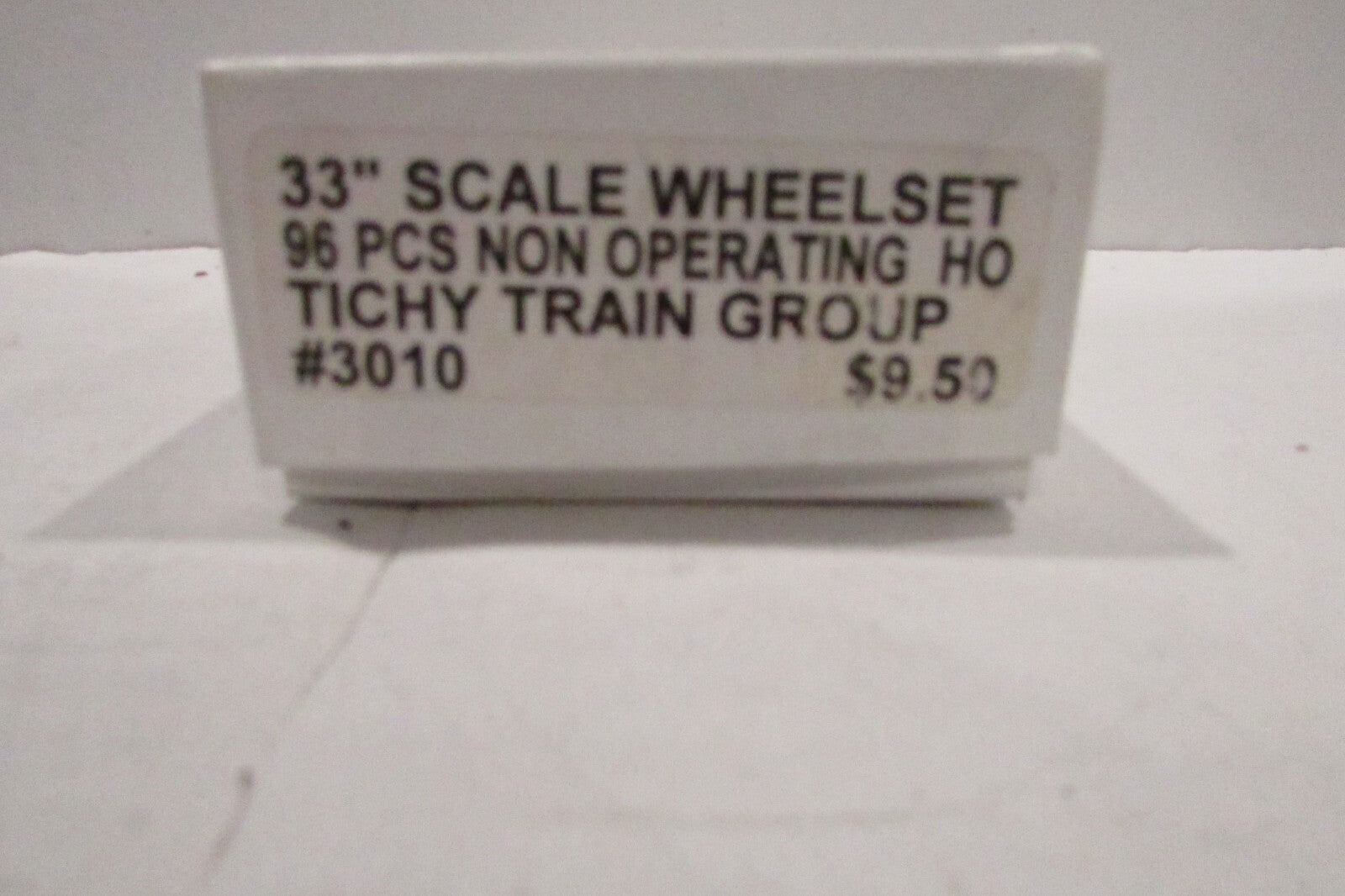Ho Scale Tichy Train Group 3010 33" Scale Wheel Set 96pcs Non Operating Lot#4256
