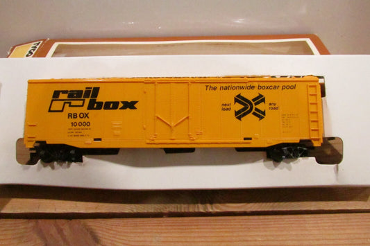 HO Scale Tyco 339-F 50' Box Car Rail Box Lot#4146