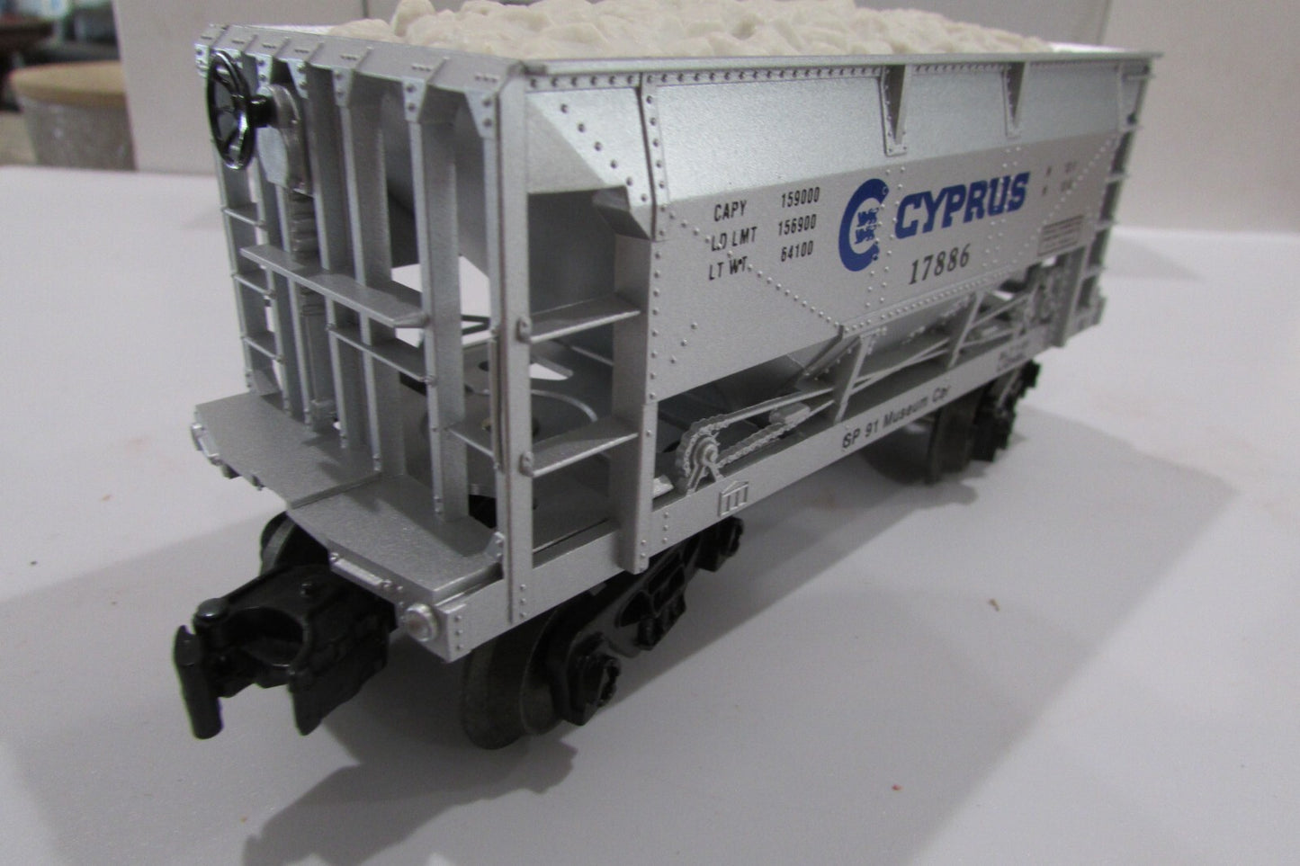 O Gauge  Lionel 6-17886  1991 Gadsden Pacific Cyprus Ore Car w/Load Lot#2825