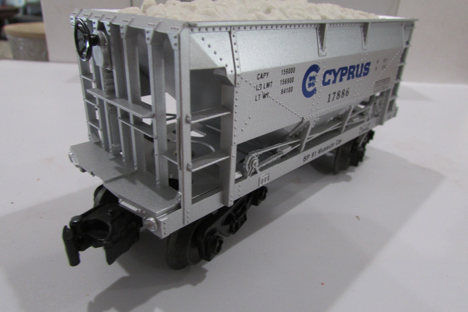 O Gauge  Lionel 6-17886  1991 Gadsden Pacific Cyprus Ore Car w/Load Lot#2825