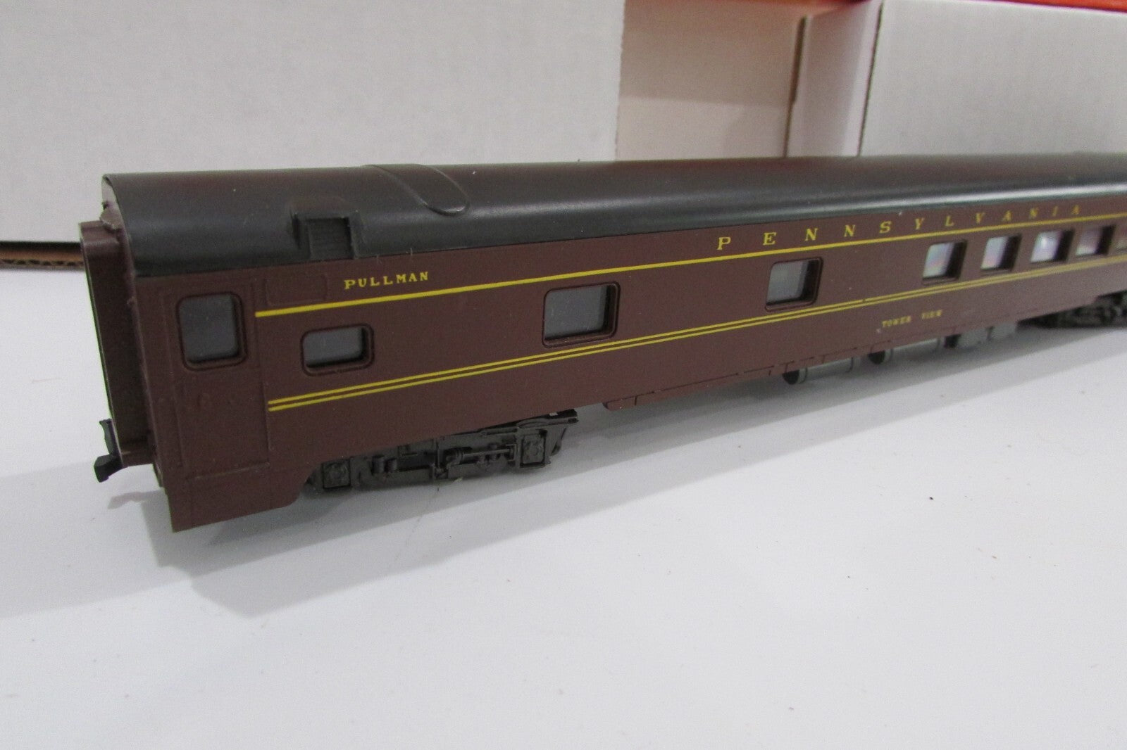 HO Scale Rivarossi Pennsylvania Observation Passenger Cars Lot#2854